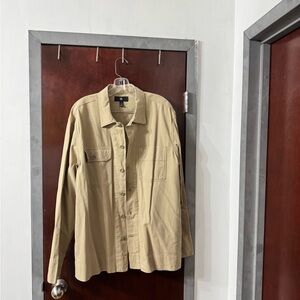 Banana Republic Men's Beige Shirt Jacket